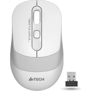 A4 Tech FG10 (White) Fstyler 2,4ghz Kablosuz Optik Mouse, 10-15METRE, 4 Buton, Nano Alıcı