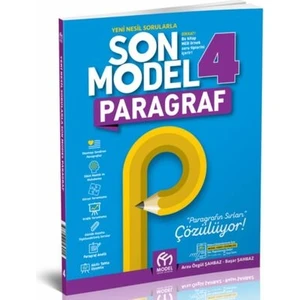Model Eğitim Yayıncılık 4 Son Paragraf
