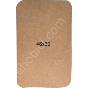 E Hobici Mdf Boyanabilir Ahşap Pano 235 (Amerikan Servis)