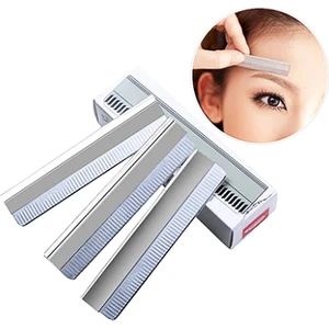 Kaş Usturası Microblading Kalıcı Makyaj Kaş Tasarım Usturası 10 Adet