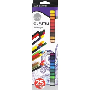Daler Rowney Yağlı Pastel Set - 25 Renk