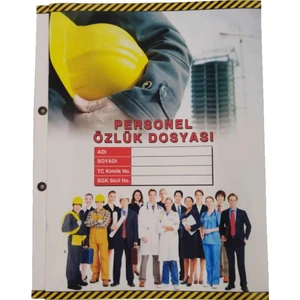 Gürpaş Personel Özlük Dosyası A4 Tekli Kapsüllü