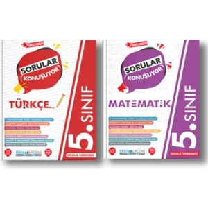 Pruva Akademi 5. Sınıf Sorular Konuşuyor Soru Bankası Türkçe Matematik LGS Seti