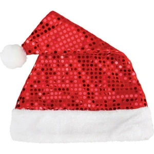 Yılbaşı Pullu Noel Baba Şapka