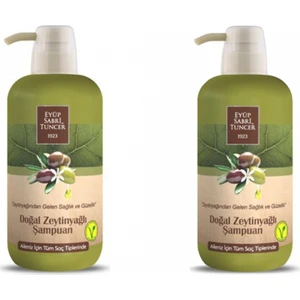 Eyüp Sabri Tuncer Doğal Zeytinyağlı Şampuan 2 x 600 ml