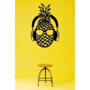 Unt Ananas Duvar Dekoru-Süsü, Ahşap Dekoratif Tablo V2
