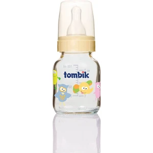 Şaşkın Hayvancıklar Serisi Cam Biberon 100 ml / Ekru