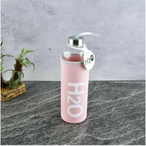 H2o Kılıflı Cam Matara 1 Litre Pembe H2o87103
