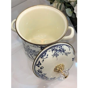 3080 Blue Emaye Kuşkonmaz Bakraç