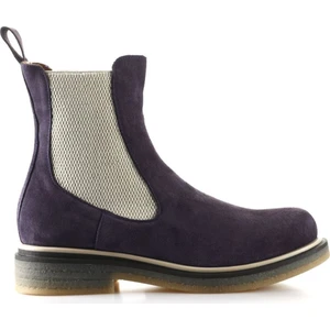 Bueno Shoes Mor Süet Kadın Düz Bot