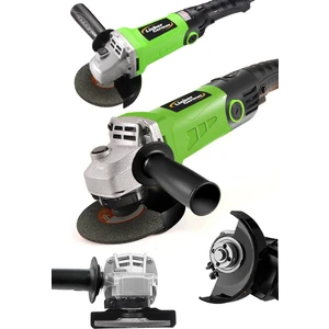 Lieber German Teknoloji Bakır Sargılı Devir Ayarlı 3400 W 115 mm Devir Ayarlı Spiral Avuç Içi Taşlama Makinası
