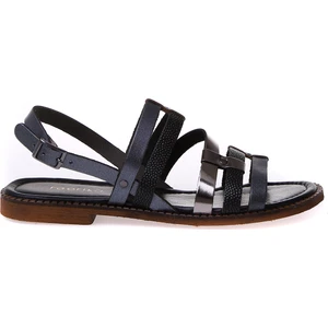 Siyah - Gümüş Sandalet