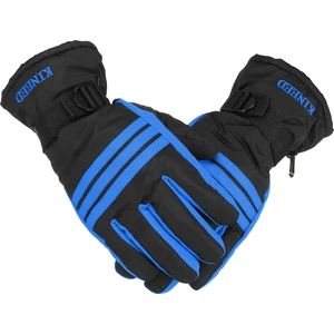 Su Geçirmez Termal Eldiven Snowboard Bisiklet Tırmanma -35 ℃ (Mavi) (Yurt Dışından)