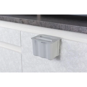Gri Askılı Çöp Kovası 5 Litre (S-2575-G)