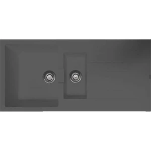 Antrasit 50X100 cm Poseidon Granit Eviye (POSEİDON-100-A)