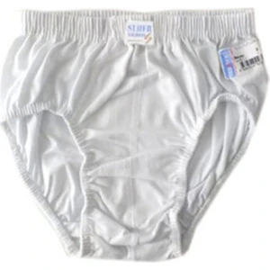 6 Adet Beyaz Renk Çocuk Slip Külot