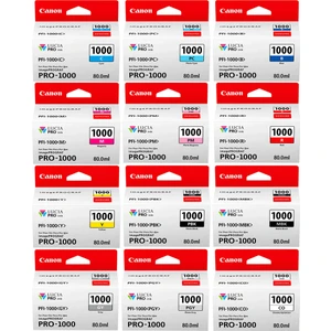 PFI-1000 12 Renk Mürekkep Paketi (Imageprograf PRO-1000)