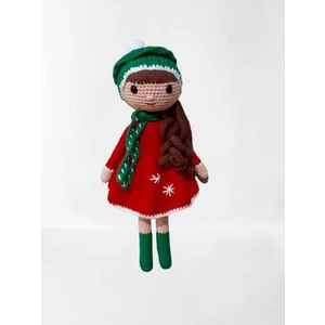 Oyuncak Park Yılbaşı Güz Bebek Amigurumi Organik Oyuncak