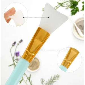 Silikon Maske Krem Fırçası Yüz Cilt Bakım Makyaj Temizleme Fırçası