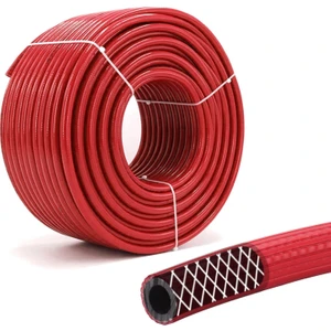 5 Metre Kompresör Hava Hortumu 8 mm Thermo Hortum (Kırmızı)