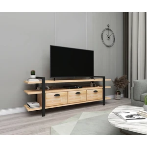 Lucca Doğal Ahşap Tv Sehpası Tv Ünitesi