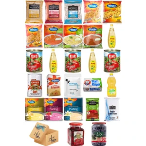 Ramazan Paketi Kumanya Ezrak Gıda Yardım Kolisi 27 Parça 32 nolu Paket