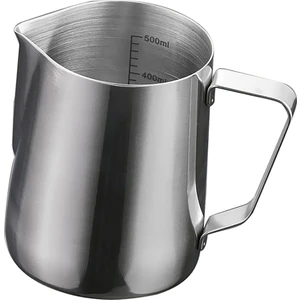 Espresso Kahve Sütü Frothing Sürahi Ölçeği Paslanmaz Çelik # 2 600ML (Yurt Dışından)