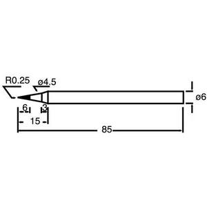 Pro's Kit SI-S120T-6SB Kalem Havya Ucu 60 W