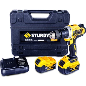 Professionel Brushless Motor 58 Volt 8,0 Amper Li-On Çift Akülü Tam PRO Şarjlı Matkap