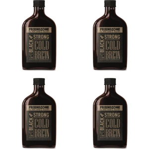 Cold Brew ( Soğuk Demleme Kahve ) Cam Şişe 200 ml 4'lü Set