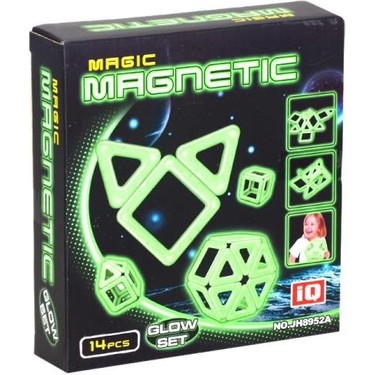 Dede KZL-JH8952A Kızılkaya, Sihirli Parlayan Manyetik Set 14 Fiyatı