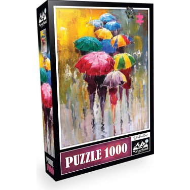 Neverland 1000 Parça Umbrellas Puzzle - Zorluk Seviyesi: Fiyatı