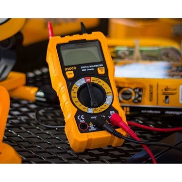 Ingco Dm2002 Profesyonel Dijital Avometre 200V/600V 1 Format:webp