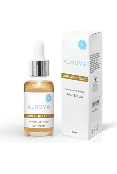 Alnova Care Anti Aging Gold Serum - Yaşlanma Karşıtı Altın Serum Vegan