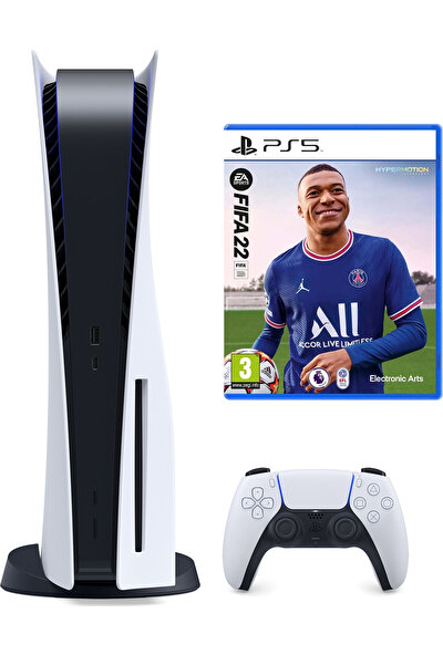 Sony Ps5 Playstation 5 Oyun Konsolu + Ps5 Fifa 2022