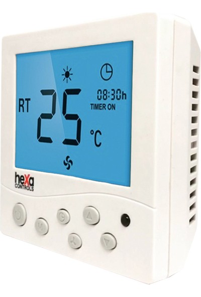 Hexa Controls Fan Coil Oda Termostatı RT226-R4-B