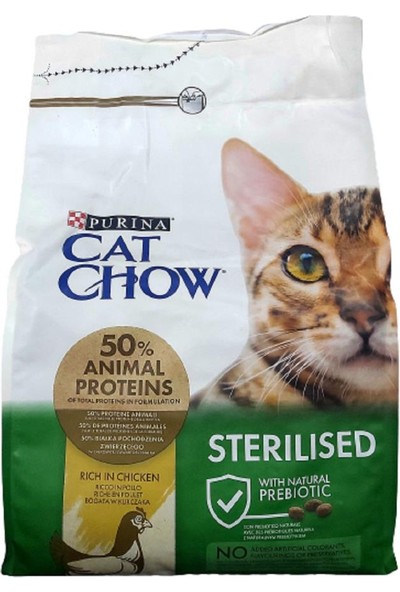 Cat Chow Purina Cat Chow Sterilised Tavuklu Yetişkin Kedi Maması 3 kg