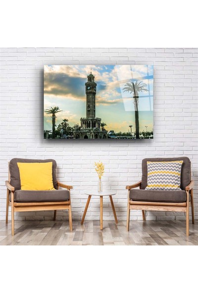 Aras Glass Art Izmir Saat Kulesi Cam Tablo