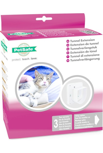 Pet Safe Petsafe Pet Porte 110 White Cat Flap Yedek Tünel Beyaz