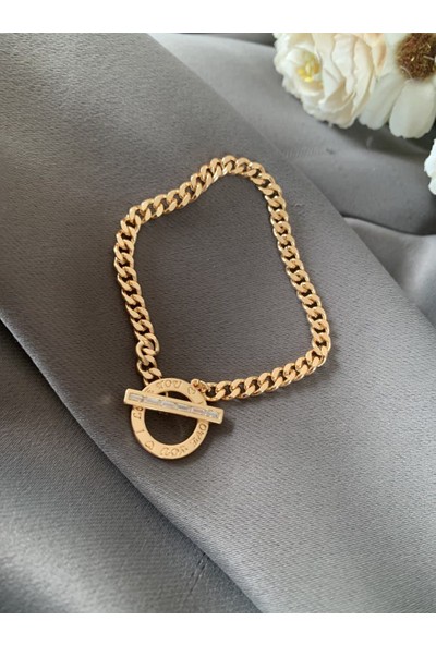 Elim Gold Love You Bracelet