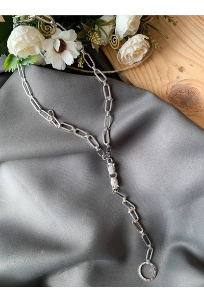 Elim Silver Leopard Necklace