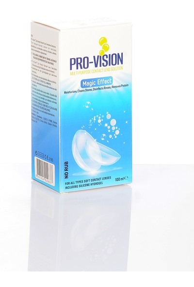 PRO-VISION Lens Solüsyon 270 ML X 4 + SEYAHAT BOY HEDİYE