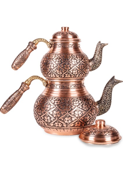 Otantika Bakır Çaydanlık