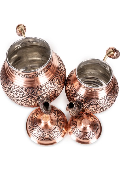 Otantika Bakır Çaydanlık