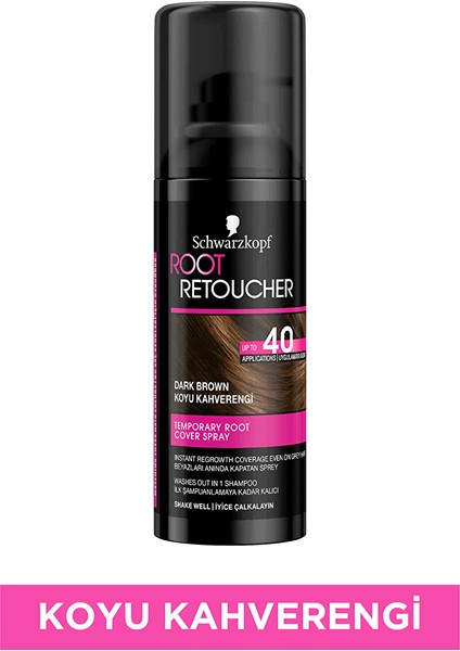 Root Retoucher Sprey Boya Kahverengi 120 ml