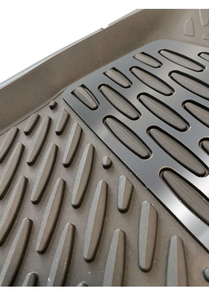 Safir Mercedes 200 UYUMLU Derin Havuzlu 3D Paspas Krom Gri modelleri