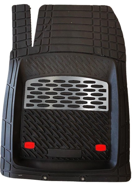 Safir Mini Cooper S uyumlu Derin Havuzlu 3D Paspas Krom Gri