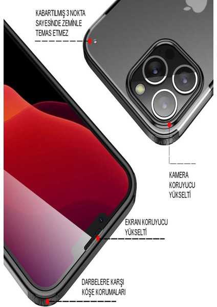 Apple iPhone 6s Kılıf Renkli Silikon Kenarlı Köşe Korumalı Private Kapak - Lacivert fiyatları