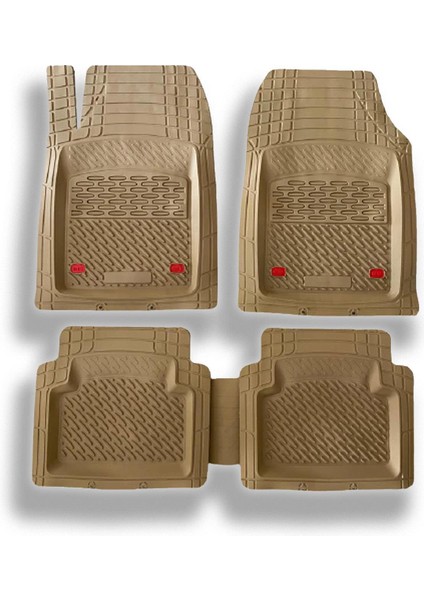 Safir Jeep Gladiator uyumlu Derin Havuzlu 3D Paspas Bej fiyatları