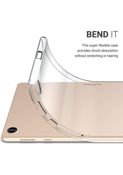 Huawei Mate Pad T10S Tablet Kılıf Süper Silikon Arka Kapak Şeffaf fiyatları